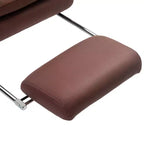 Chaise de bureau de massage vibrante, dossier inclinable, repose-pieds, chaise d'ordinateur confortable en microfibre