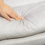 Chaise de bureau de massage vibrante, dossier inclinable, repose-pieds, chaise d'ordinateur confortable en microfibre