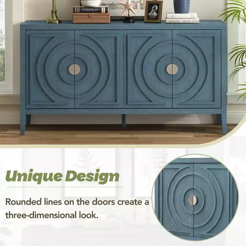 avec poignée de porte ronde en métal à rainure circulaire pour salon, entrée, salle à manger