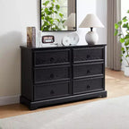 Meuble d'appoint de 80 cm de haut avec 6 tiroirs