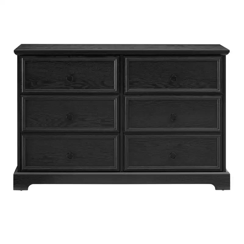Meuble d'appoint de 80 cm de haut avec 6 tiroirs