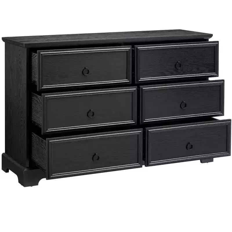 Meuble d'appoint de 80 cm de haut avec 6 tiroirs