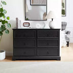 Meuble d'appoint de 80 cm de haut avec 6 tiroirs