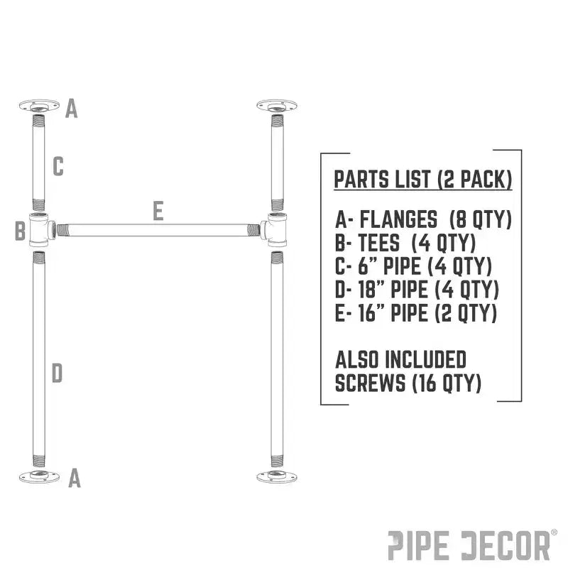 Pieds de table de salle à manger ronds à bride, robustes de 1 po, pour restauration de plateaux en bois
