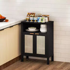 Buffet bahut de salle à manger avec rangement, meuble d'appoint moderne avec étagère réglable, meuble bar