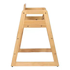 Chaises de salle à manger, Rehausseur de chaise pour bébé, Chaise haute pour bébé, Bois massif double, Facile à nettoyer