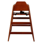 Chaises de salle à manger, Rehausseur de chaise pour bébé, Chaise haute pour bébé, Bois massif double, Facile à nettoyer