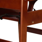 Chaises de salle à manger, Rehausseur de chaise pour bébé, Chaise haute pour bébé, Bois massif double, Facile à nettoyer