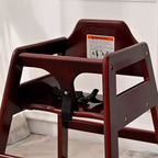 Chaises de salle à manger, Rehausseur de chaise pour bébé, Chaise haute pour bébé, Bois massif double, Facile à nettoyer
