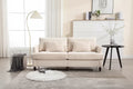 Mid Century Chenille Fabric Loveseat Sofa, 2-Seat Upholstered Modern Couch