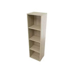 Étagère bibliothèque en bois à 4 niveaux de 106,5 cm de hauteur avec étagères réglables
