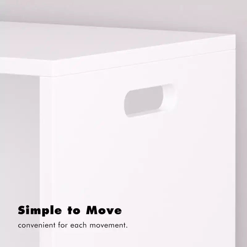 Boîte de Rangement Ouverte pour Jouets, Bac Organiseur en Bois, Grand Espace de Rangement