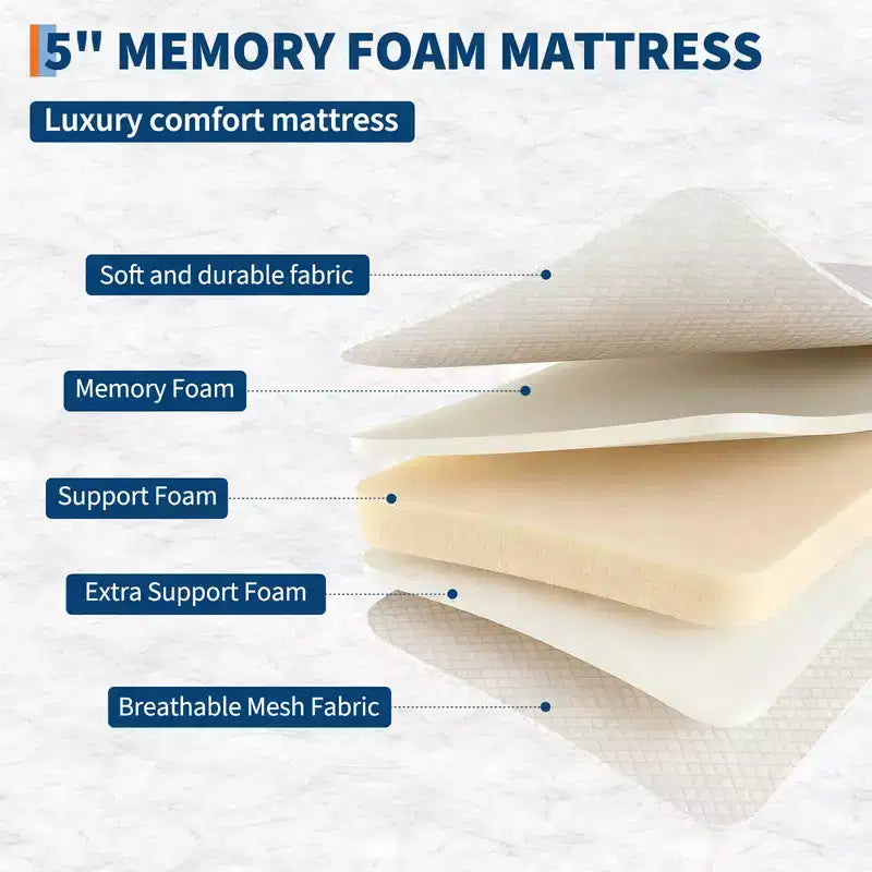 avec matelas, lit portable pliable sur roulettes avec poche de rangement latérale pour bureau, chambre à coucher, gain de place, rangement facile