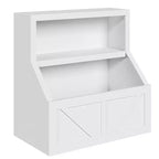 Étagère à Livres pour Enfants, Armoire de Rangement avec Dispositif Anti-Basculement, Boîte de Rangement Étanche pour Tout-Petits pour Crèche, Salle de Jeux, Chambre à Coucher, Couloir