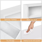 Étagère à Livres pour Enfants, Armoire de Rangement avec Dispositif Anti-Basculement, Boîte de Rangement Étanche pour Tout-Petits pour Crèche, Salle de Jeux, Chambre à Coucher, Couloir