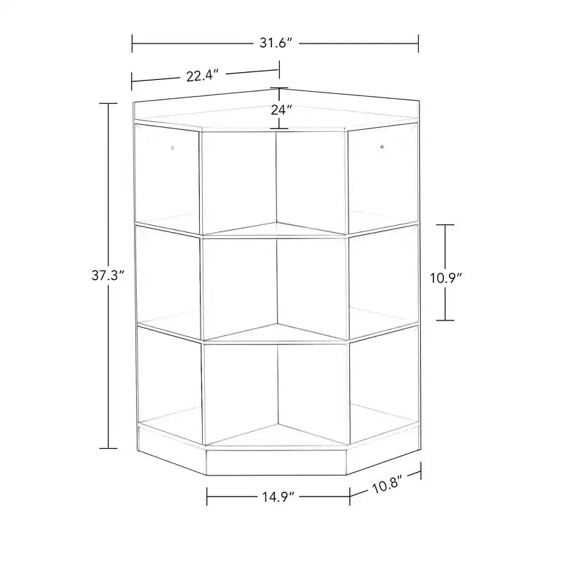 Meuble de rangement pour chambre d'enfant avec 6 casiers de rangement pour jouets et 3 étagères inclinées